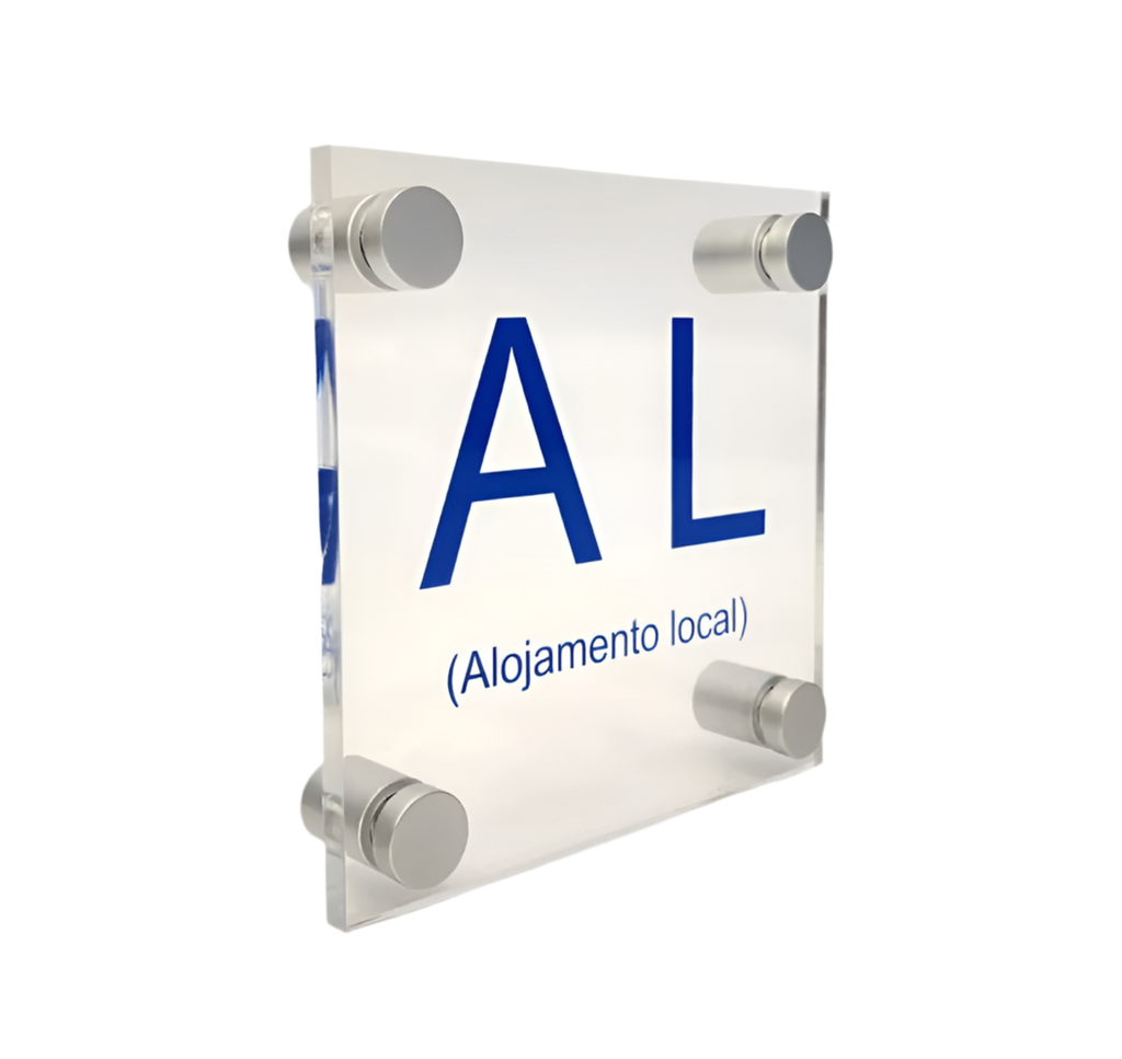 Placa Alojamento Local - AL