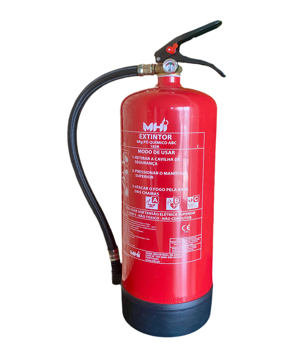 Extintor ABC 6kg Certificado