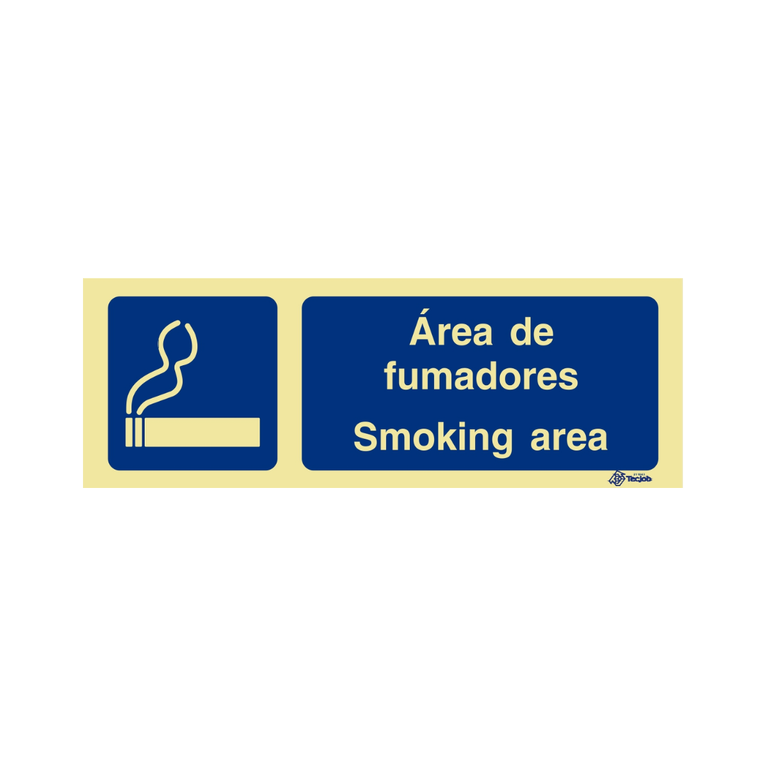Sinalética Informação Tabagismo Área de Fumadores – IN1944