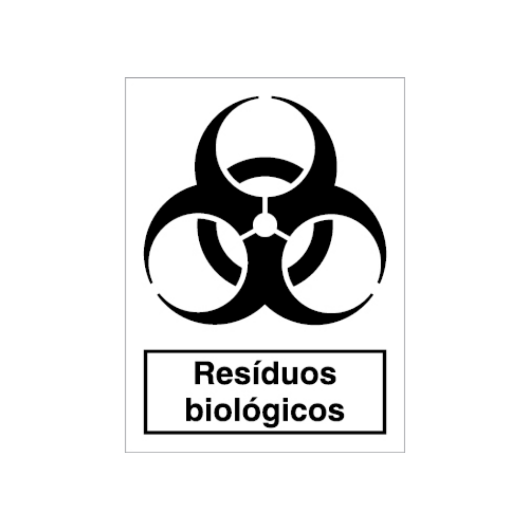Sinalética Informação Resíduos Biológicos - CQ0069