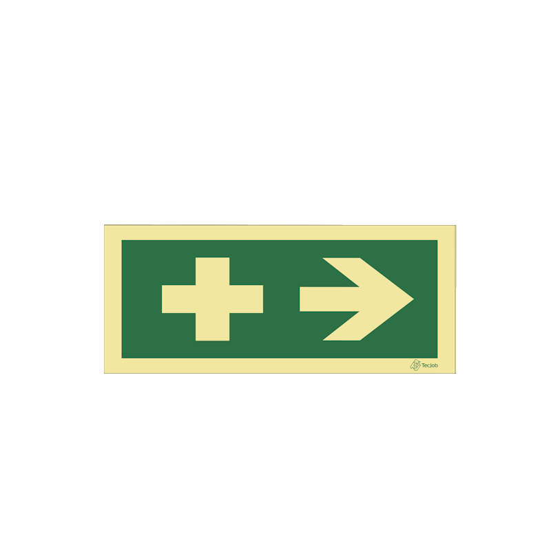 First Aid Signage - Right Arrow - E0215