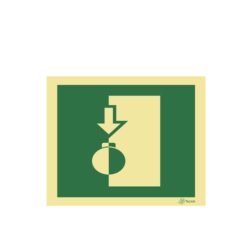 Sinalética Premir para Abrir - E0422