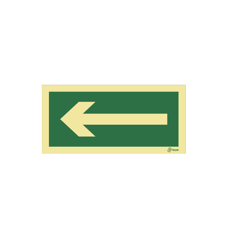 Sinalética Saída à Esquerda - E0002