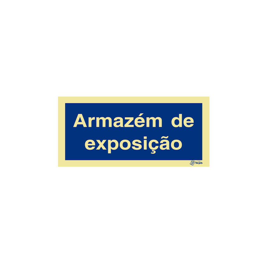 Sinal Armazém de exposição - IN0464