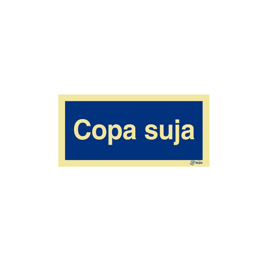 Sinal Copa suja - IN0592