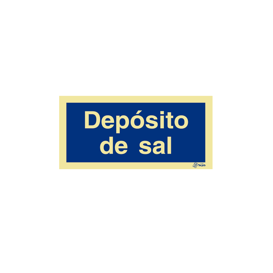 Sinal Depósito de sal - IN0623