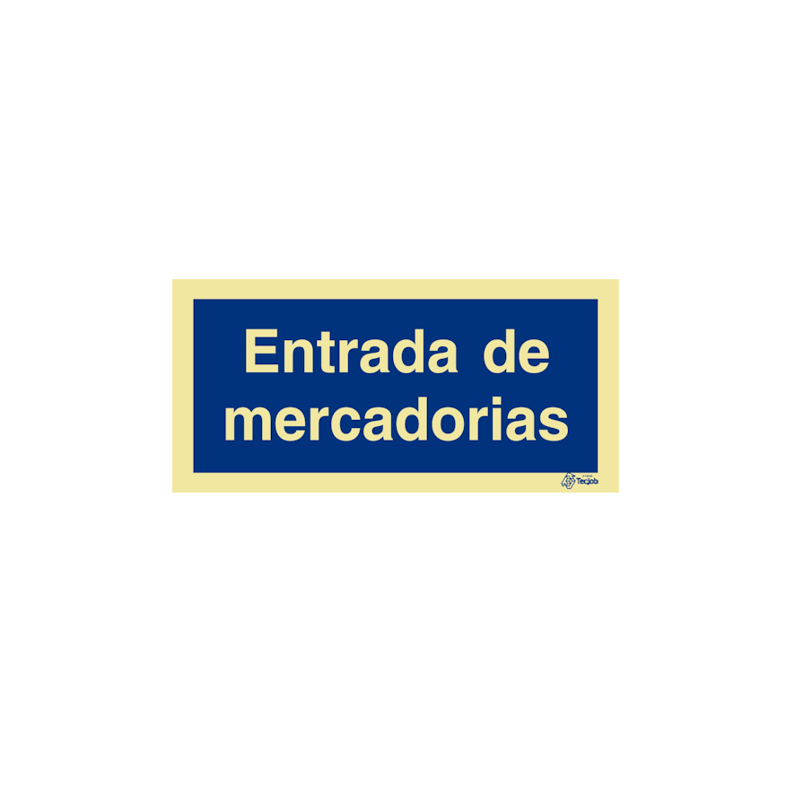 Sinal Entrada de mercadorias - IN0682