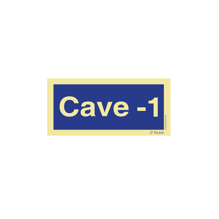 Sinalética Cave -1 - IN0382