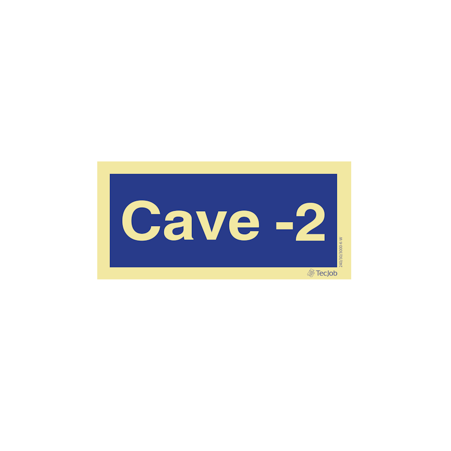 Sinalética Cave -2 - IN0383