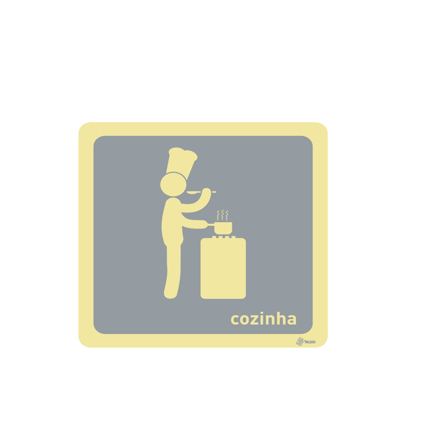 Sinalética Cozinha - IN0118