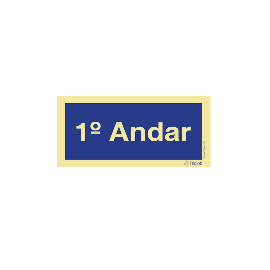 Sinalética Informação 1º Andar - IN0341