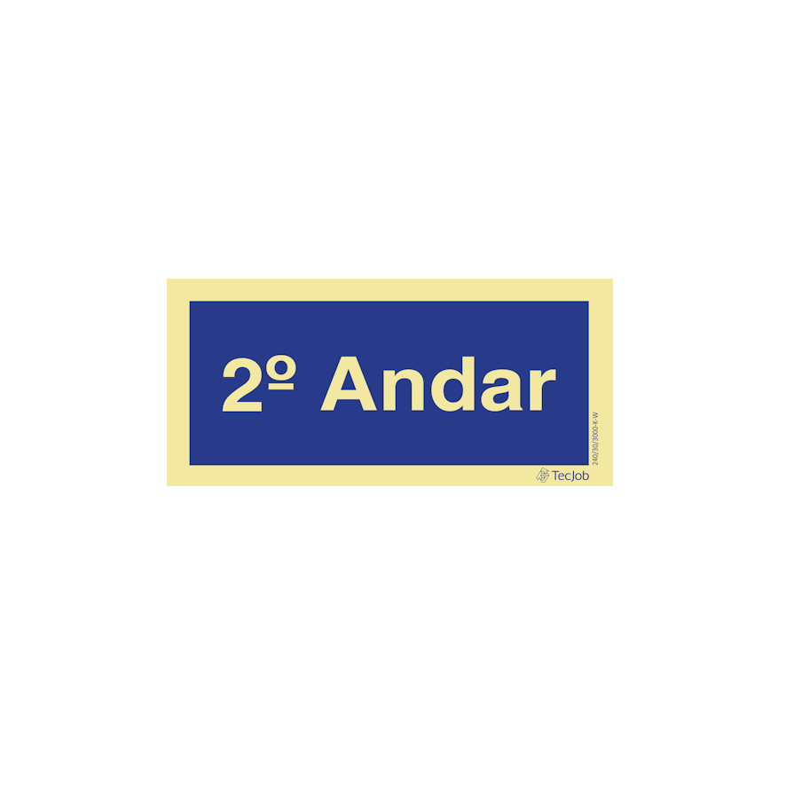 Sinalética Informação 2º Andar - IN0342