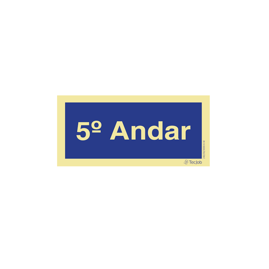 Sinalética Informação 5º Andar - IN0345
