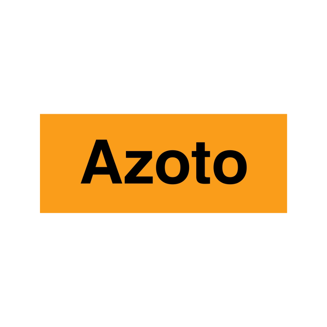Sinalética Informação Azoto - IN1637