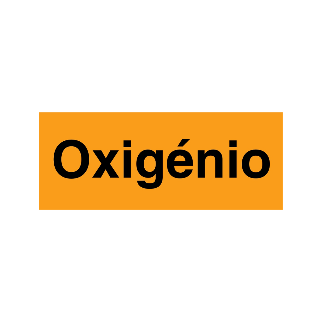 Sinalética Informação Oxigénio - IN1635
