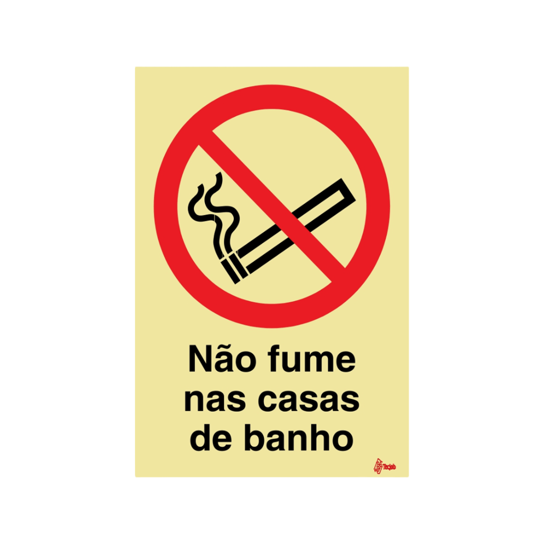 Sinalética Não Fume nas Casas de Banho – PR0033