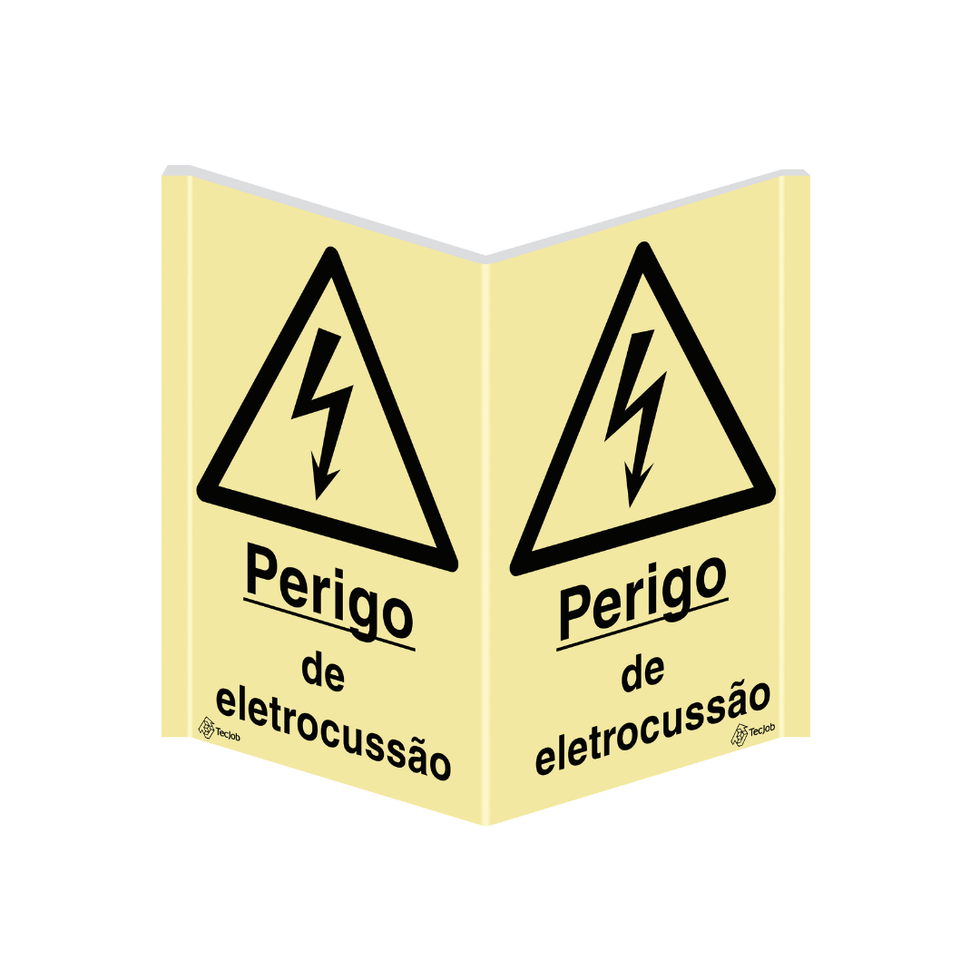 Sinalética Panorâmica Perigo de Eletrocussão – PA0164