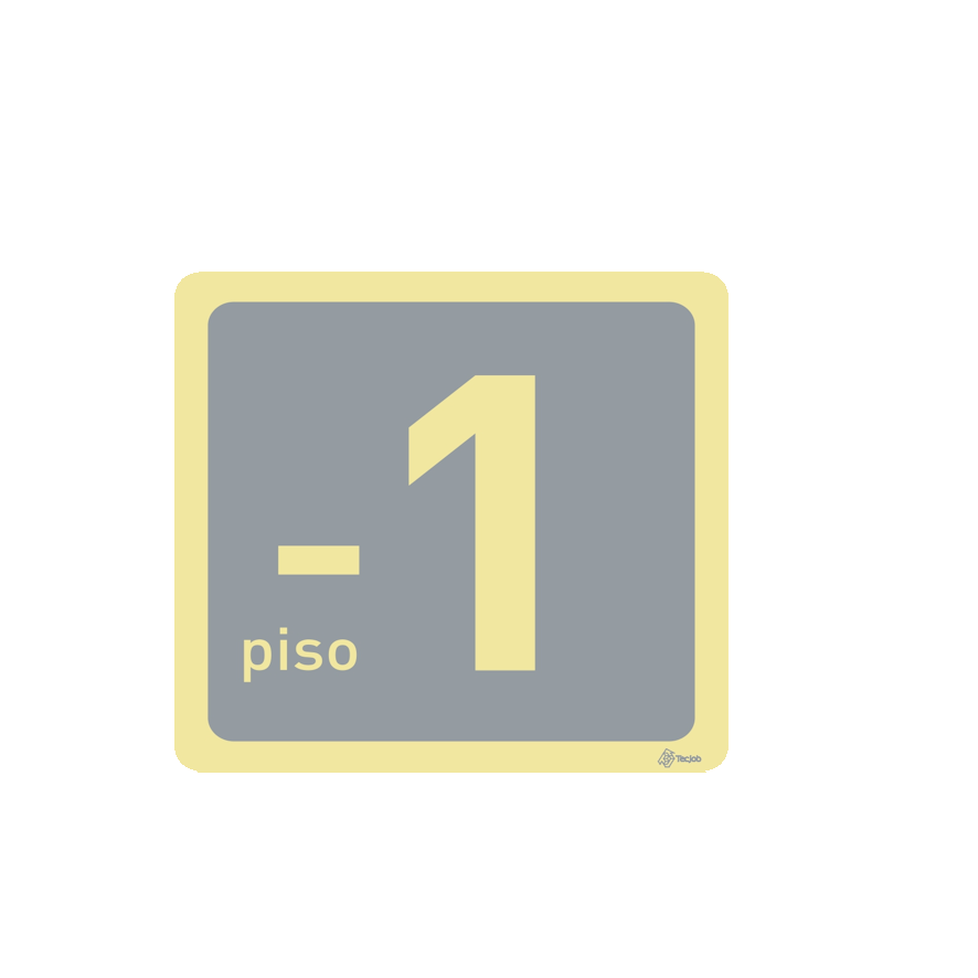 Sinalética Piso -1 - IN0141