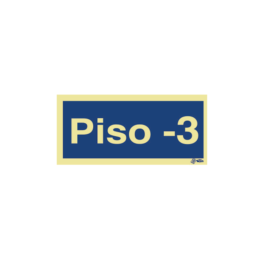 Sinalética Piso -3 - IN0357