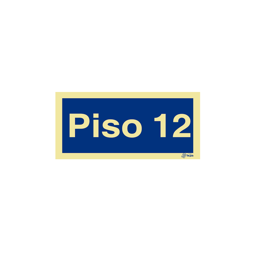 Sinalética Piso 12 - IN0372