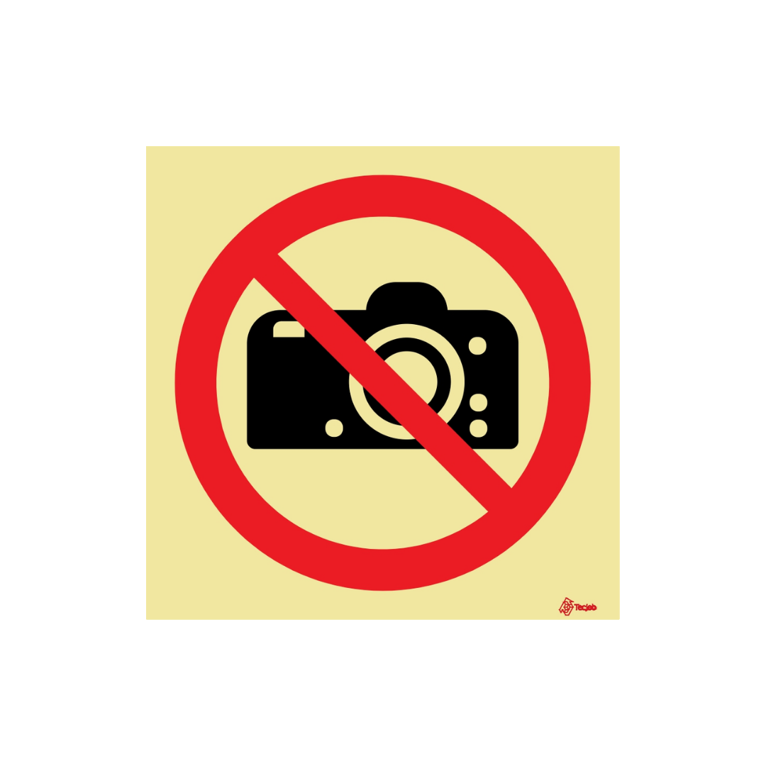 Sinalética Proibida a Entrada com Máquinas Fotográficas – PR0285
