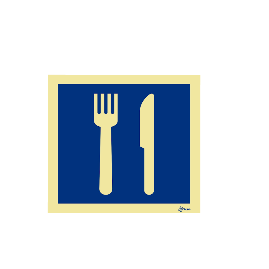 Sinalética de Restaurante – IN0198