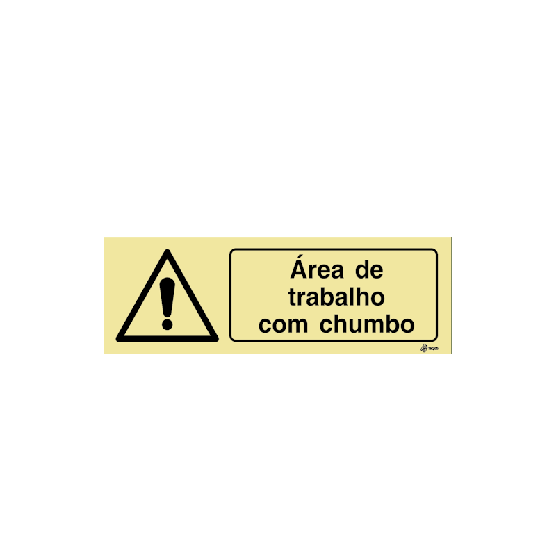 Sinalética Área de Trabalho com Chumbo - IS0401