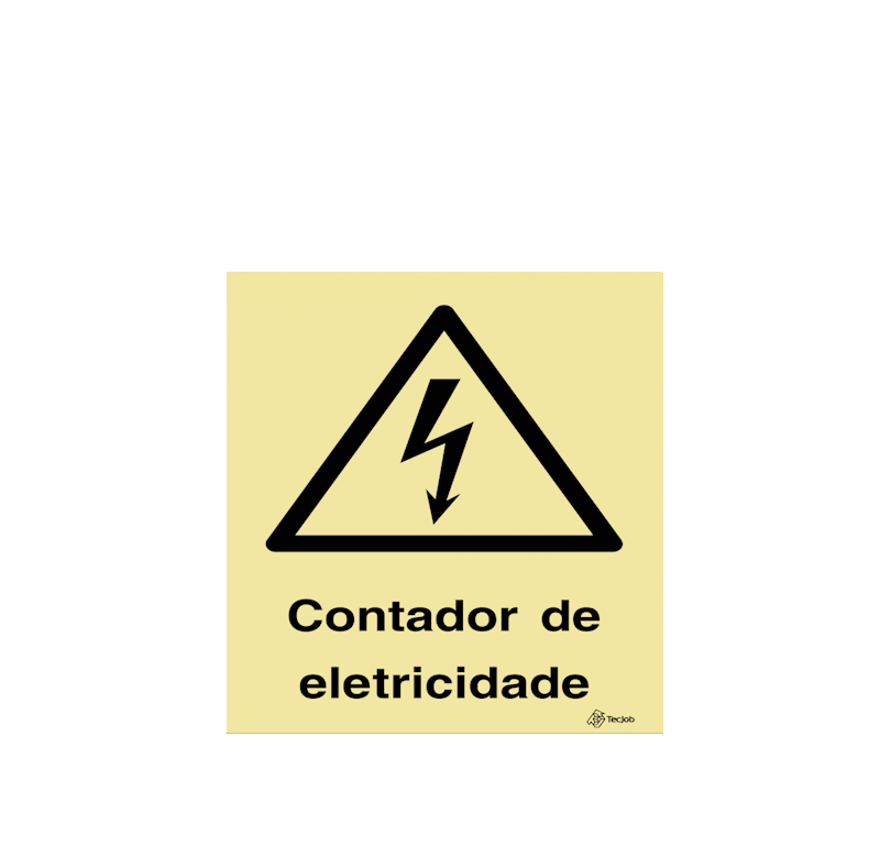 Sinalética Perigo Contador de Eletricidade – IS0140