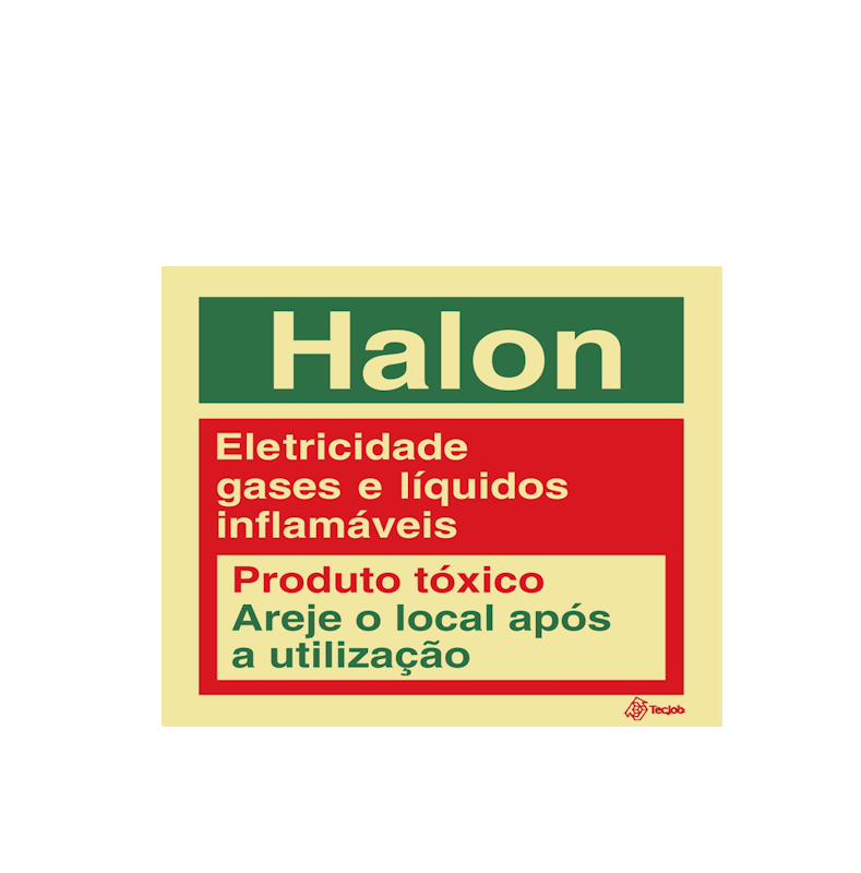 Halon Signage – I0504
