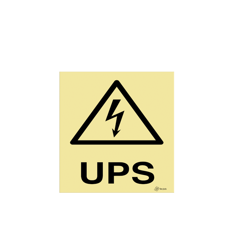 Sinalética Perigo UPS – IS0143