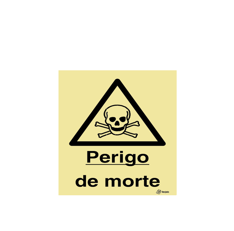 Sinalética Perigo de Morte - IS0162