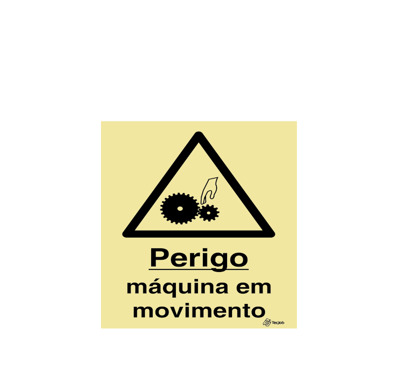 Warning Sign: Danger - Moving Machinery - ISO 234