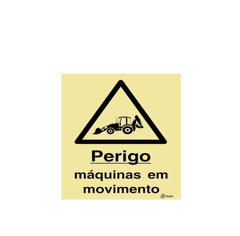 Warning Signs: Danger of Moving Machinery - ISO 230