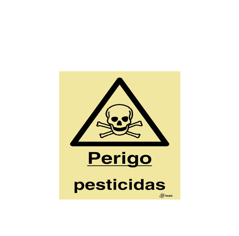 Sinalética Perigo Pesticidas - IS0165