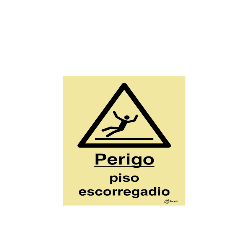 Sinalética Perigo Piso Escorregadio - IS0191