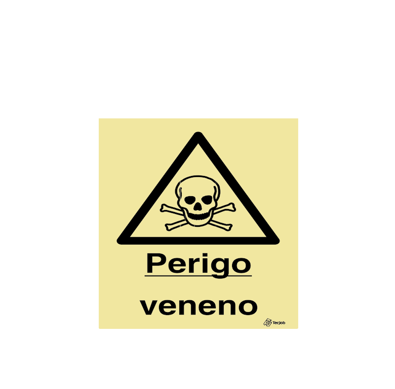 Sinalética Perigo Veneno - IS0161
