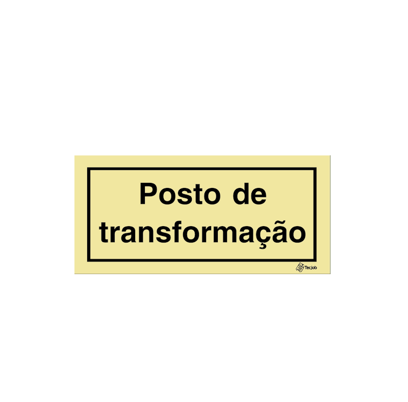 Sinalética Posto de Transformação - IS0442