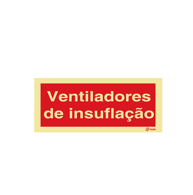 Sinalética Ventiladores de Insuflação - I0666